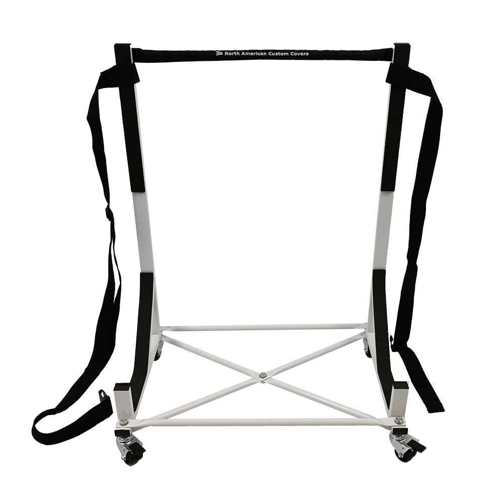 Chevy / Chevrolet Corvette Heavy-duty Hardtop Stand Trolley Cart Rack with Securing Harness and Hard Top Dust Cover (Various Options)