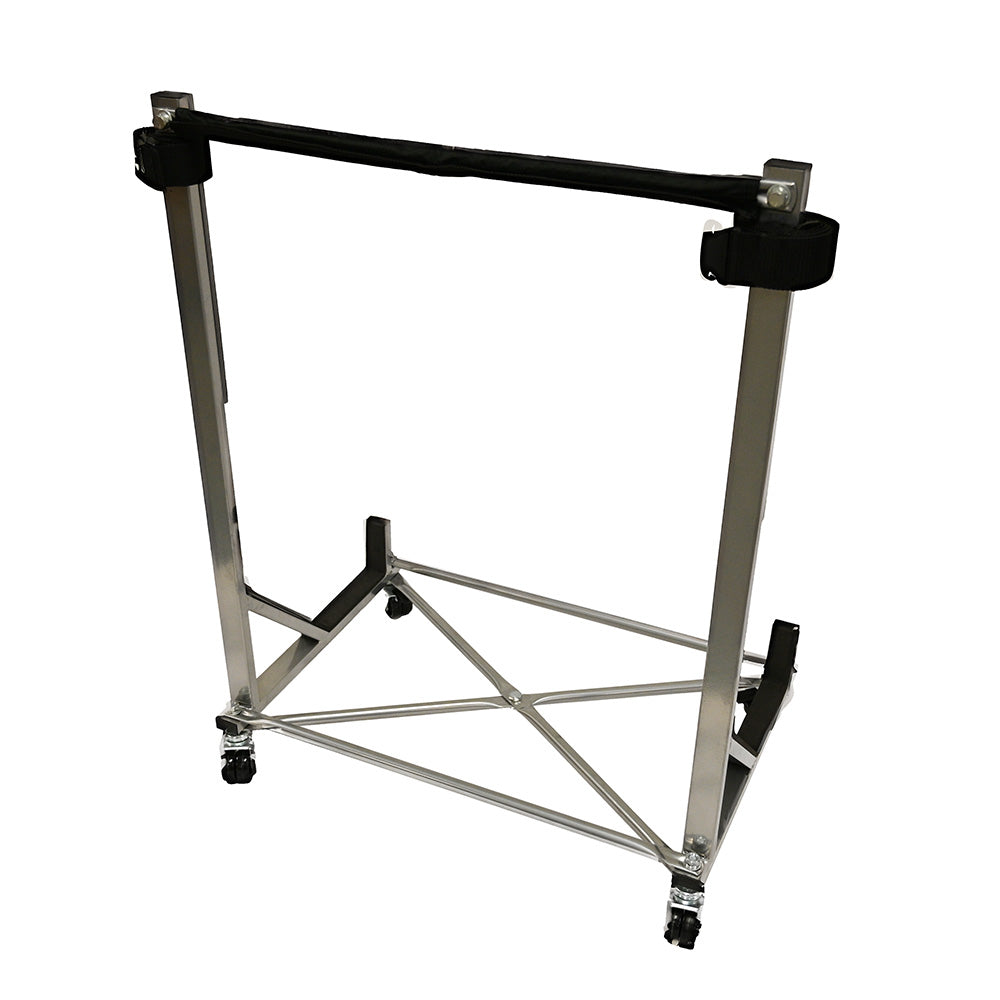 Jaguar Heavy-duty Hardtop Stand Trolley Cart Rack with Securing Harness and Hard Top Dust Cover (Various Options)