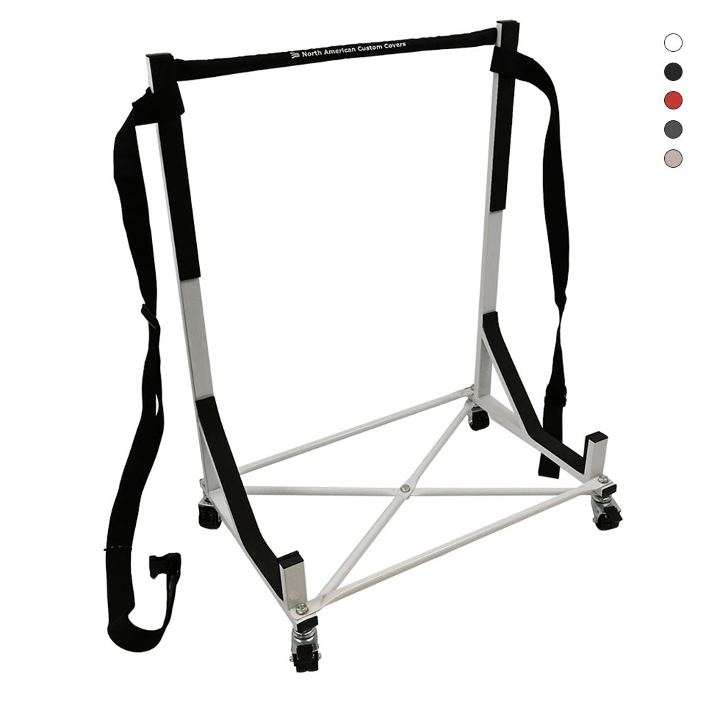 Triumph Spitfire Heavy-duty Hardtop Stand Trolley Cart Rack with Securing Harness and Dust Cover (Various Options)