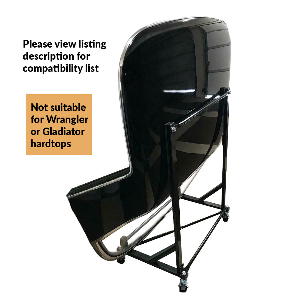 Porsche Boxster 986 Heavy-duty Hardtop Stand Trolley Cart Rack with Securing Harness and Hard Top Dust Cover (Various Options)