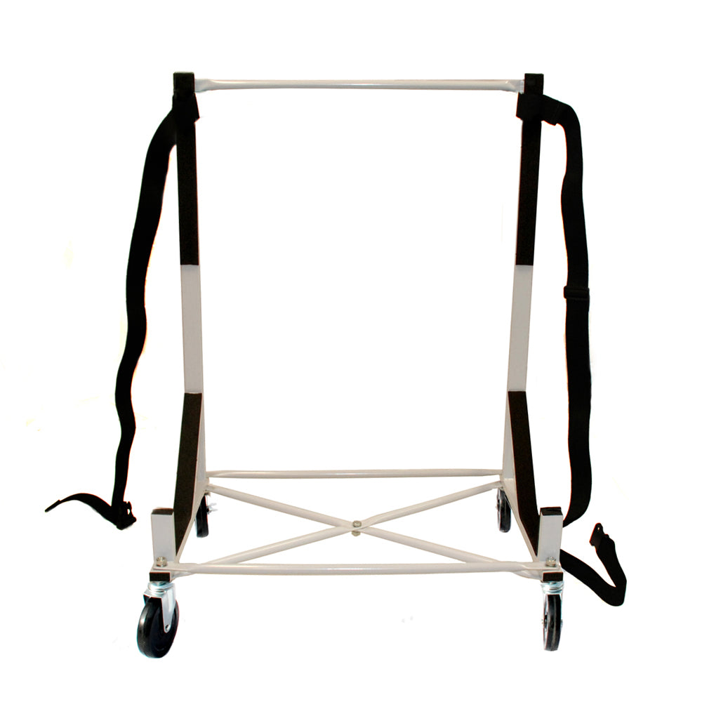 Triumph TR6 Heavy-duty Hardtop Stand Trolley Cart Rack with 5" castors, Securing Harness and Hard Top Dust Cover (Various Options)