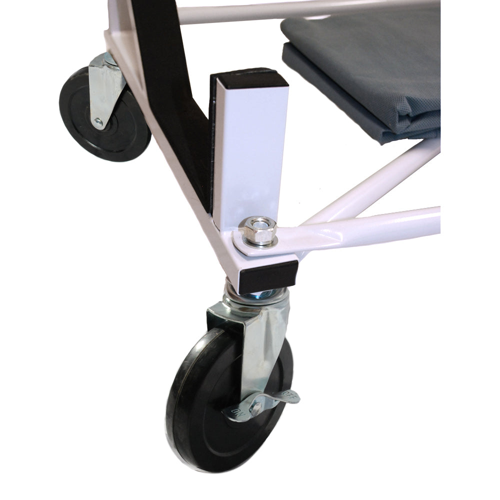 Triumph TR6 Heavy-duty Hardtop Stand Trolley Cart Rack with 5" castors, Securing Harness and Hard Top Dust Cover (Various Options)