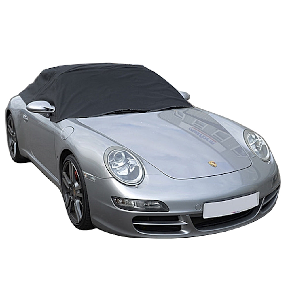 Protector de techo Soft Top Half Cover para Porsche 911 996 997 - 1999 a 2011 (232G) - GRIS