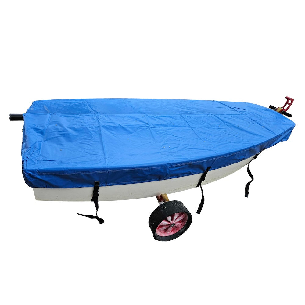 Sailboat Deck Cover for the Optimist Dinghy - Tailored, Waterproof, Breathable Boat Cover - Blue (419B)