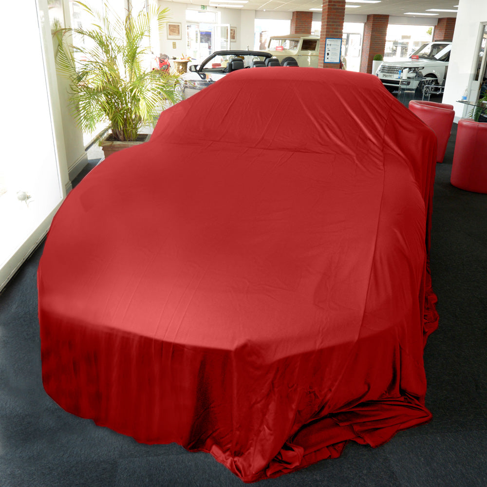 Showroom Reveal Car Cover for Porsche models - MEDIUM Sized Cover - Red (448R)