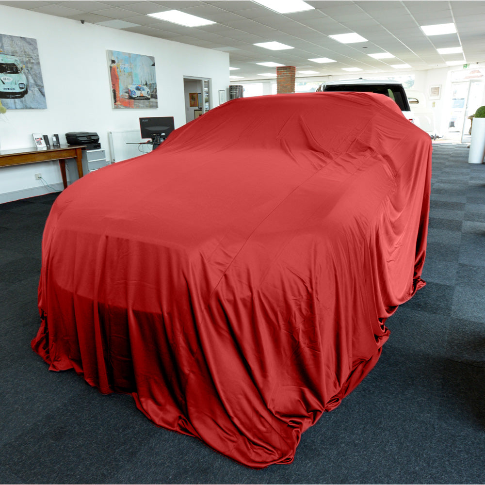 Showroom Reveal Car Cover for Porsche models - Large Sized Cover - Red (449R)