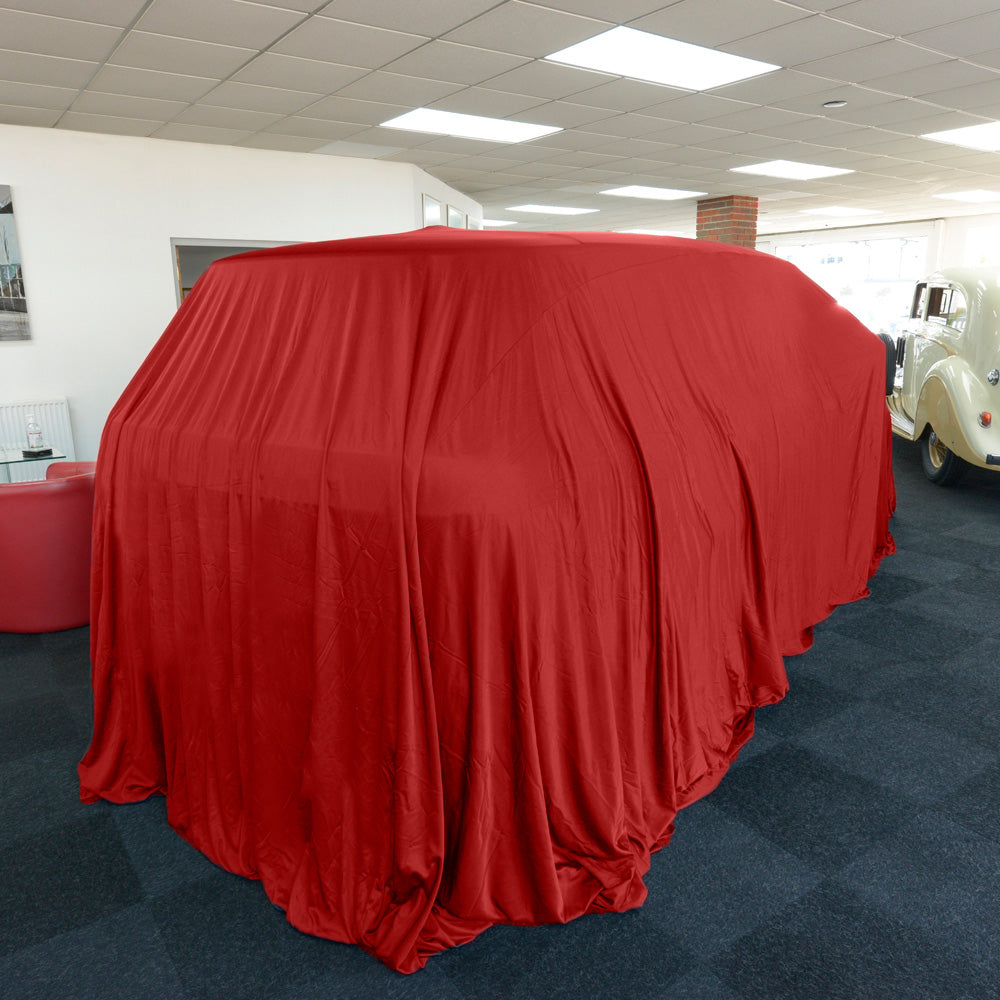 Showroom Reveal Car Cover for Genesis models - Extra Large Sized Cover - Red (450R)