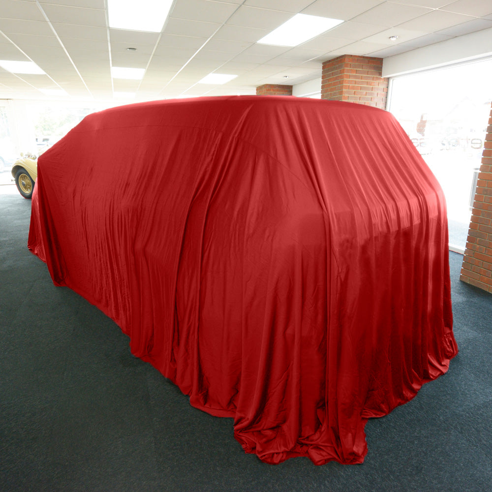 Showroom Reveal Car Cover for Porsche models - Extra Large Sized Cover - Red (450R)