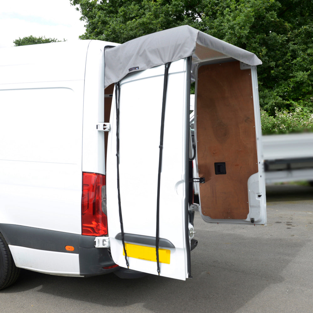 Cubierta de toldo para puerta de granero para Mercedes Sprinter